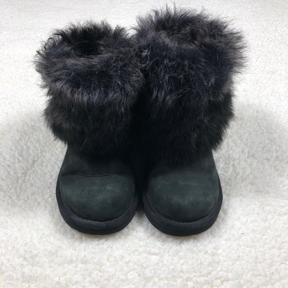 UGG Other - UGG Australia Black Ankle Fur Boots
